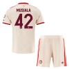 FC Bayern München Musiala 42 Fotbollströjor Barn Tredje tröja 2024-25 Kortärmad